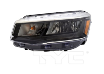 VOLKSWAGEN TAOS 2022-2025 — HEADLIGHT LH; W/O ADAPTIVE; TRENDLINE/COMFORTLINE; 2022-2024 CAPA