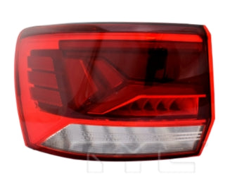 VOLKSWAGEN TAOS 2022-2025 — LED OUTER TAIL LIGHT LH; W/O LOGO; 2022-2024