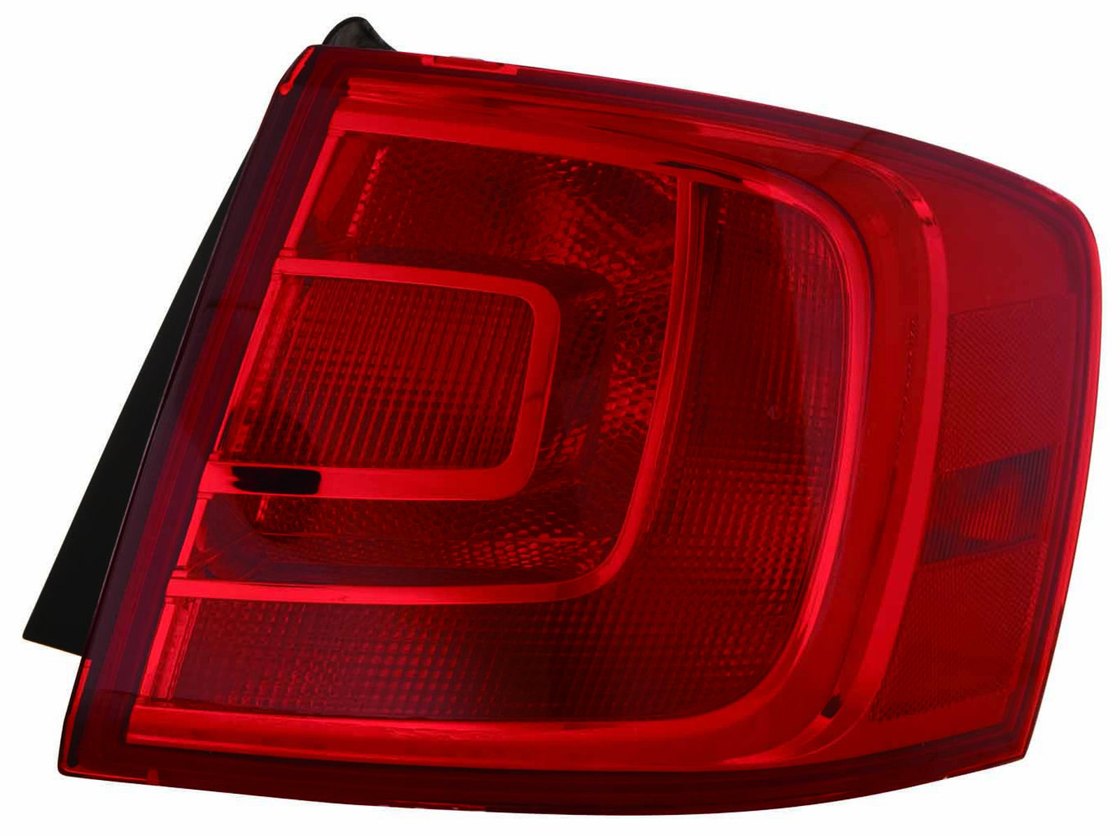VW2805107 volkswagen jetta 2011 2014 right taillight sdn without led rear fog lamp exclude 1