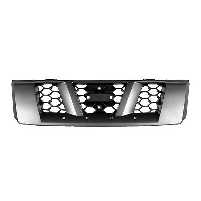 NISSAN XTERRA 2005-2015 — GRILLE; MAT-DARK GRAY / SILVER GRAY MOULDING; XTERRA 2005-2008