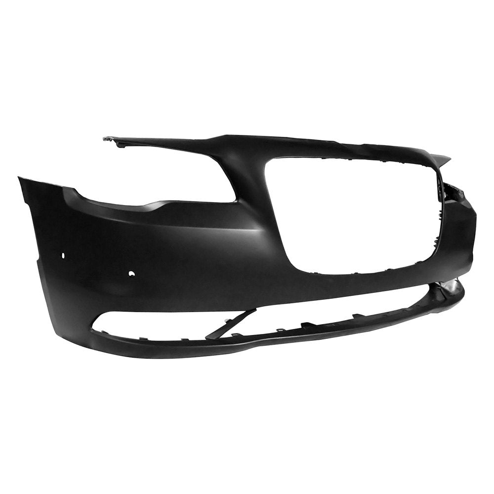 CHRYSLER 300 2011-2023 — FRONT BUMPER PRIMED; W/SENSORS; W/O SRT-8 MODEL; 15-23 (FITS 2017-2020 S )