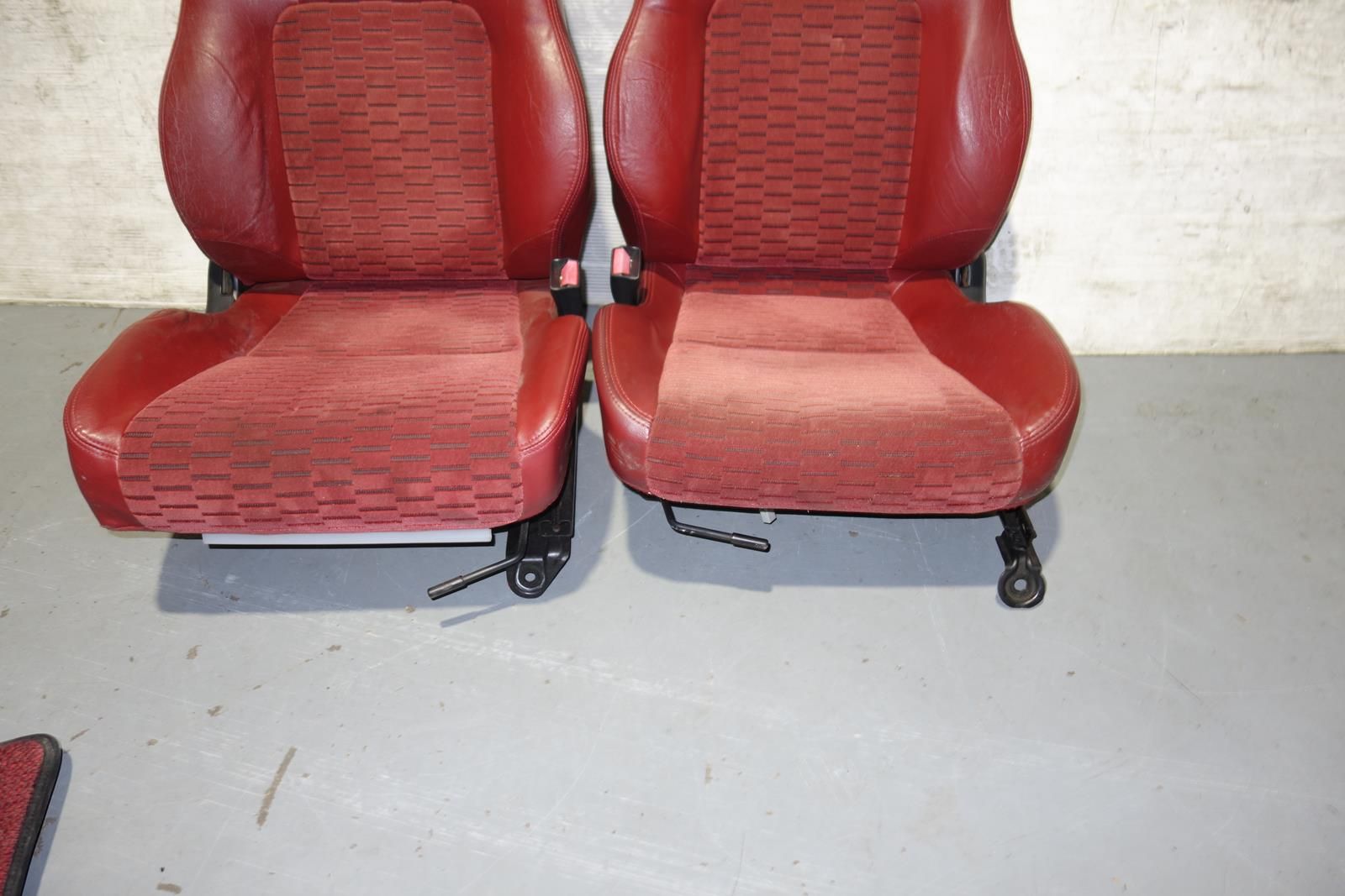 JDM Honda Prelude 1997-2001 BB6 BB8 SiR Red Front & Back Seats Carpet Door Panels Roof Liner Visors Mats Center Console