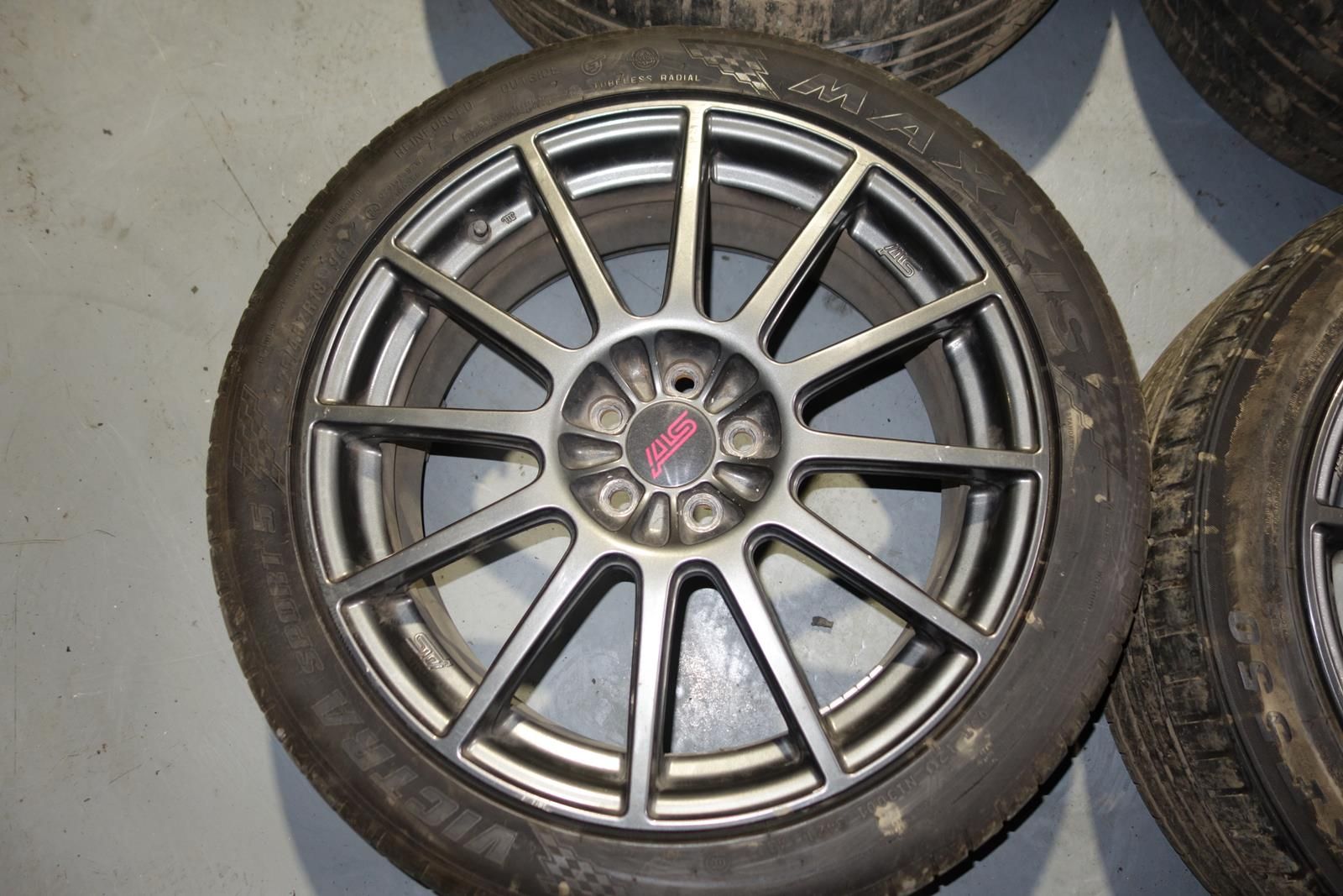 JDM Subaru STi Enkei 5x100 Wheels Rims Mags 18