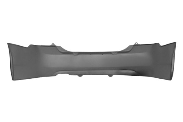 FORD FUSION 2006-2009 — Rear BUMPER PRIMED; 2.3L; W/1 EXHAUST; W/O SENSOR HOLE; FUSION 2006-2009
