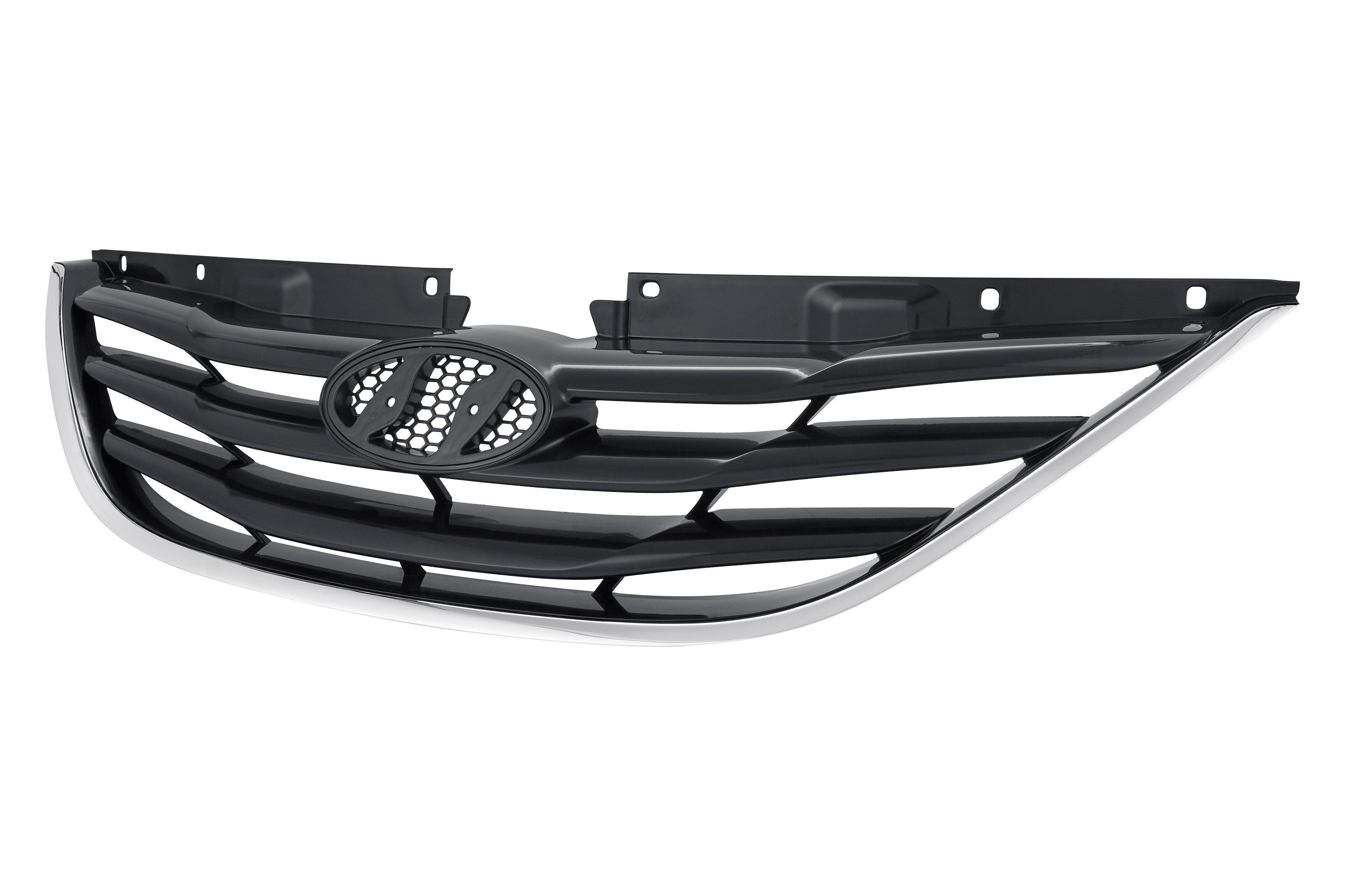 HYUNDAI SONATA 2011-2014 — GRILLE; CHROME OUTER MOLDING; SONATA 2011-2013 (EXCEPT-HYBRID)