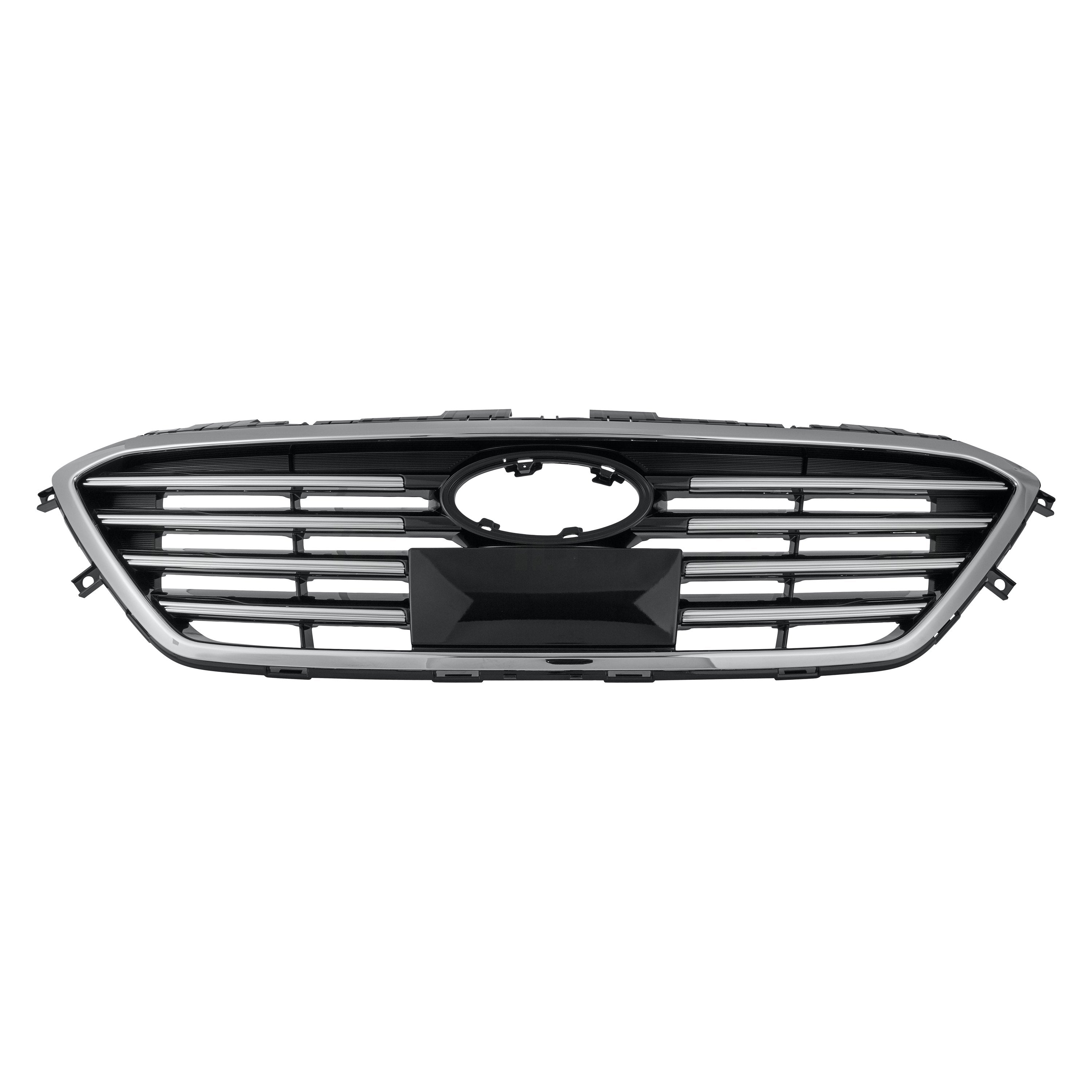 HYUNDAI SONATA 2015-2017 — GRILLE; W/O SPORT; 4-BAR CHROME TYPE; W/ ADAPTIVE-CRUISE; SONATA 2015-2017