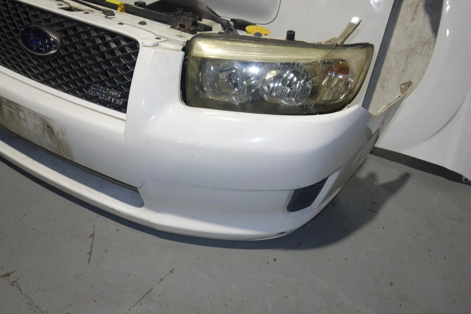 JDM Subaru Forester Cross Sports Bumper Headlights Fenders Hood Fogs 2006-2008
