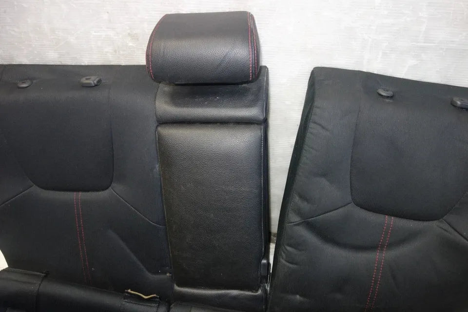 JDM Subaru Impreza WRX STi Rear Seats 2011-2014 Hatchback GRB Red Stitching