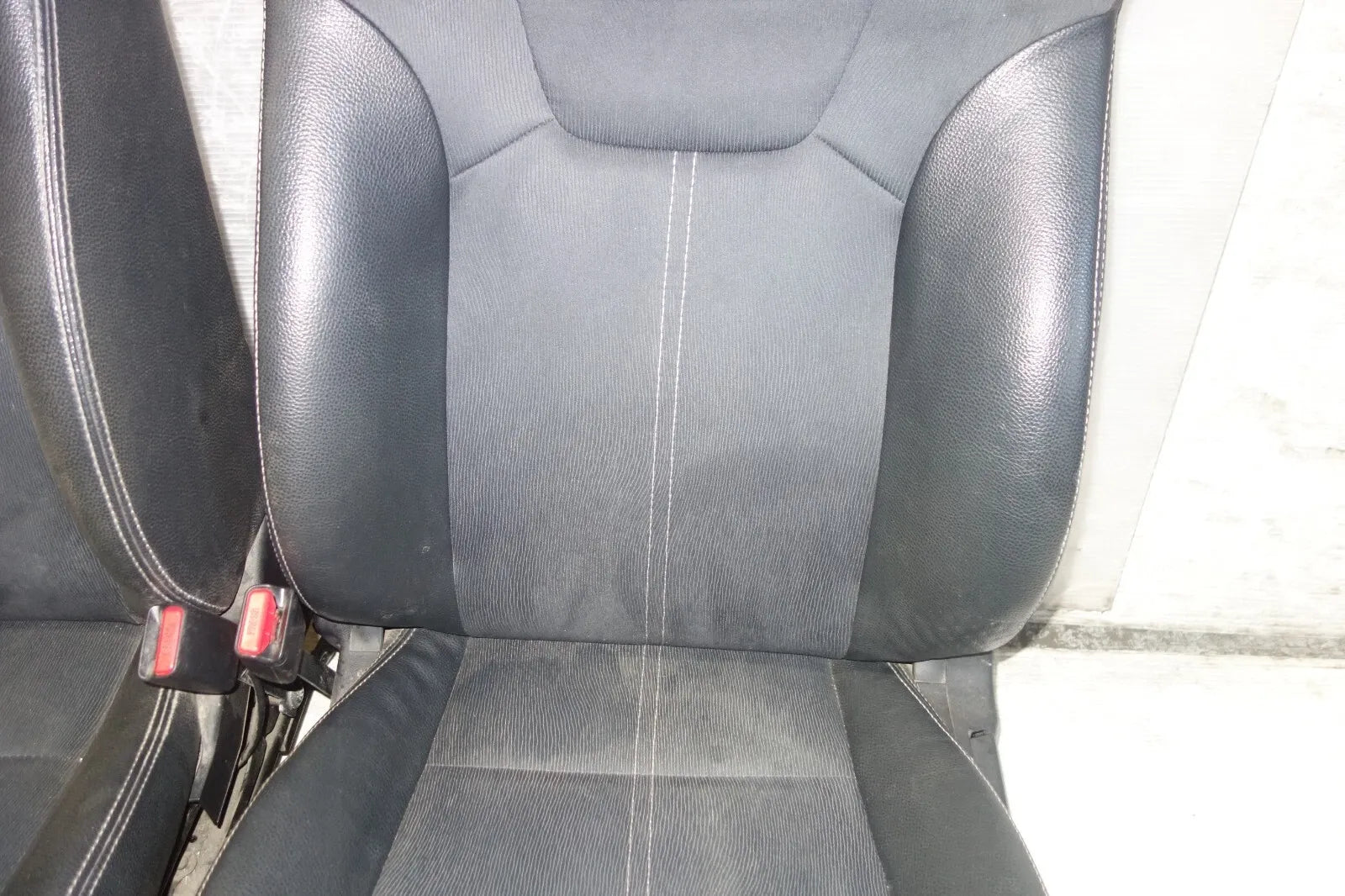 JDM Subaru Impreza WRX STi Front Seats Leather 2008-2014 GRB GRF Left Right #SET 3