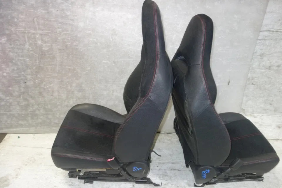 JDM Subaru Impreza WRX STi Front Seats Leather 2008-2014 GRB GRF Left Right #Set 2