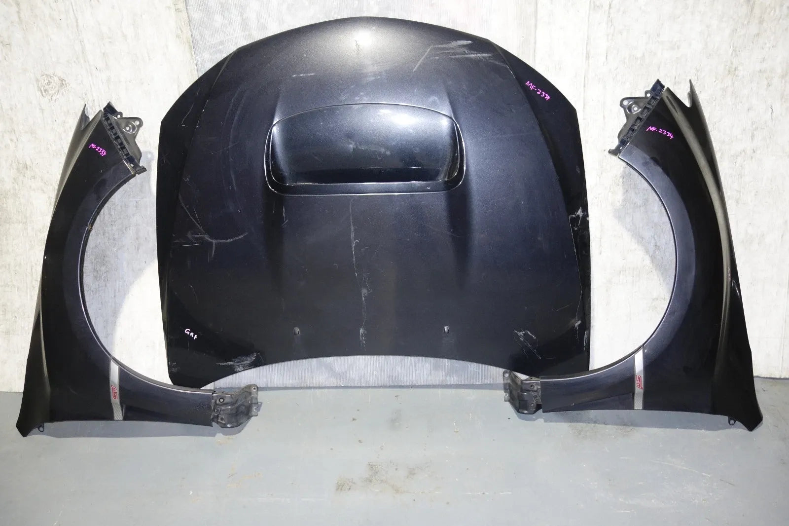 JDM Subaru WRX STi GRB GRF GVF V10 Bumper Headlights Fenders Gril Hood 2008-2014