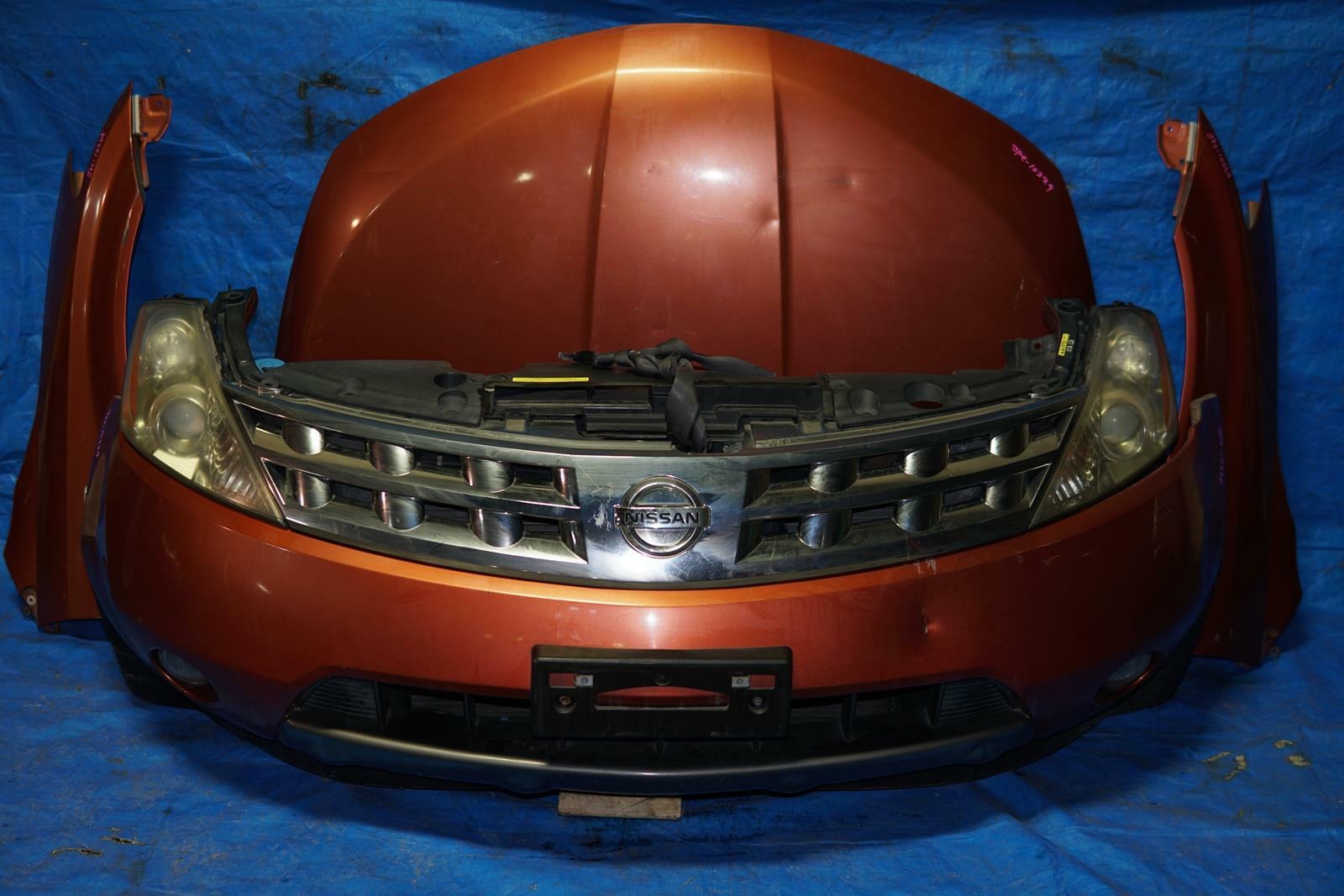 JDM Nissan Murano Bumper Headlights Fenders Hood Grille Fogs Lights 2003-2007