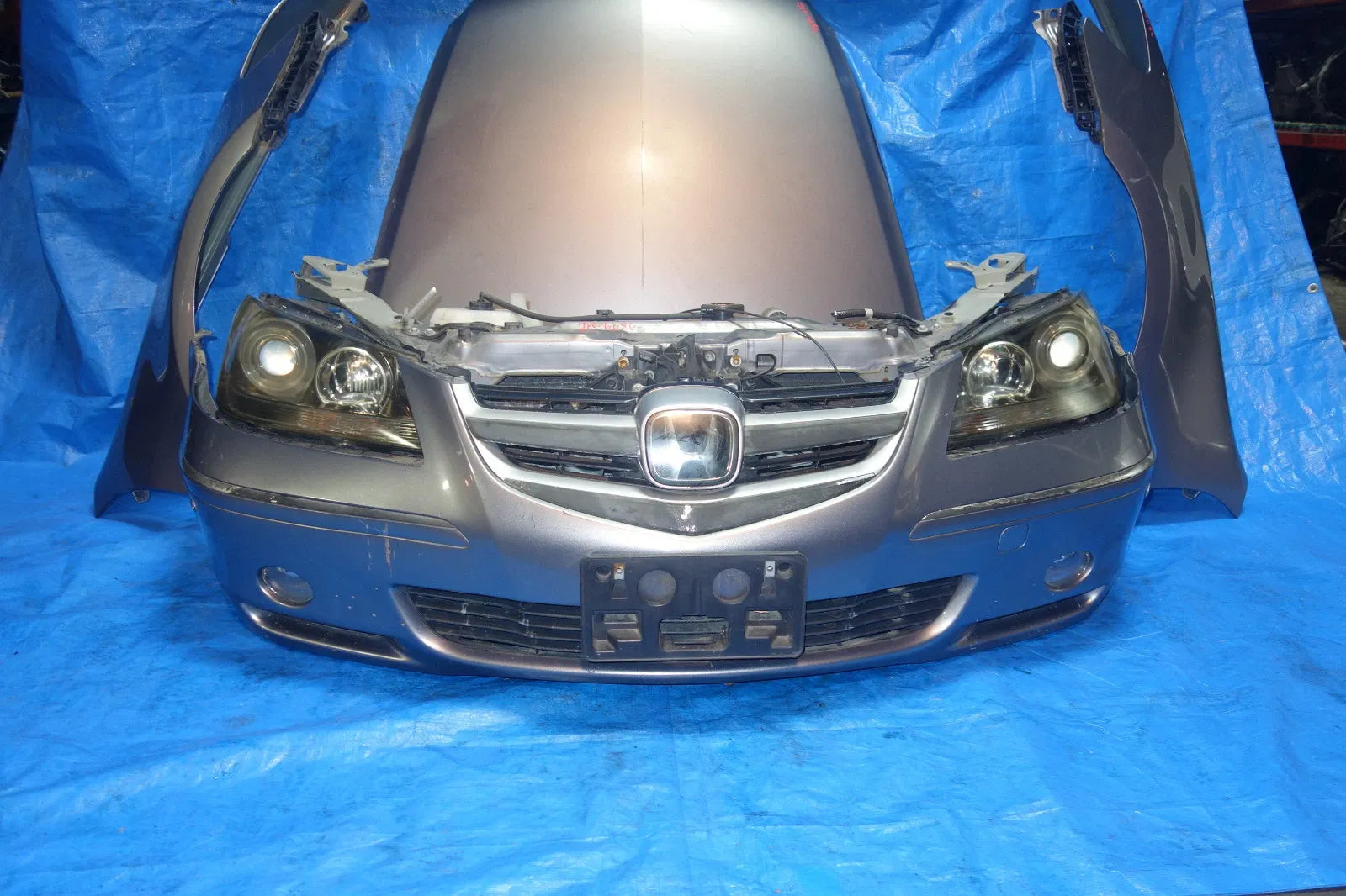 JDM Acura RL Bumper HID Headlights Fenders Hood Rebar Grille Fog Lights 2005-08