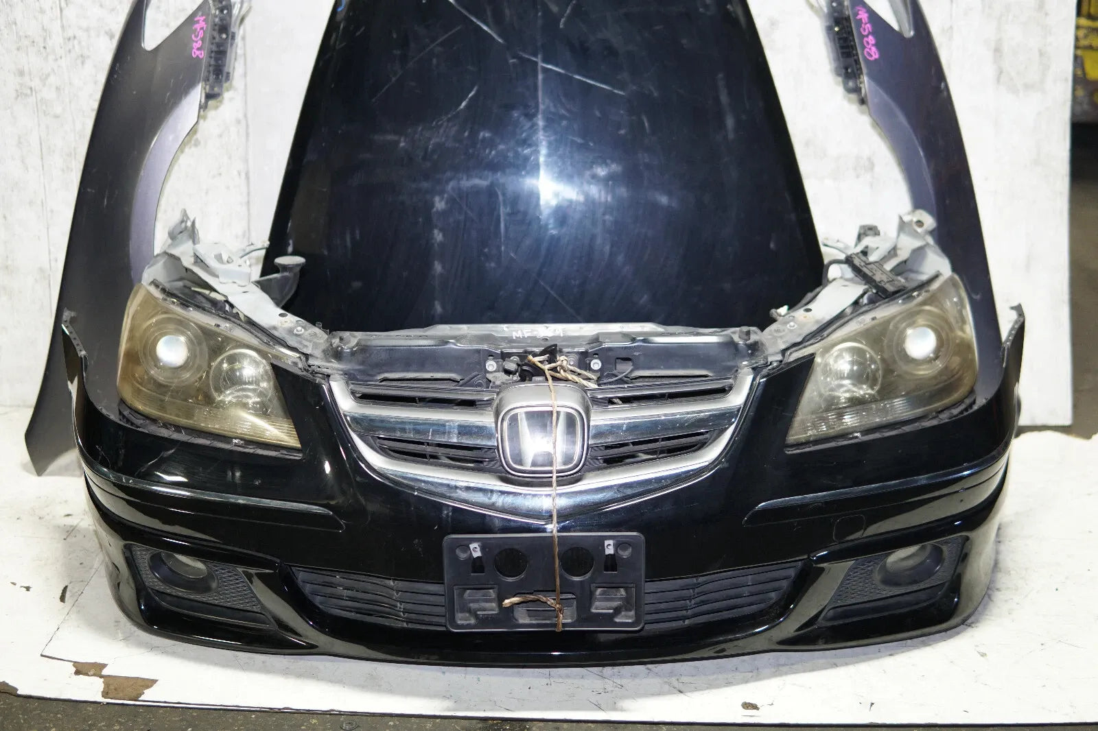 JDM Acura RL Bumper Modulo Lip Headlights Fenders Hood Rebar Grille Fogs 2005-08