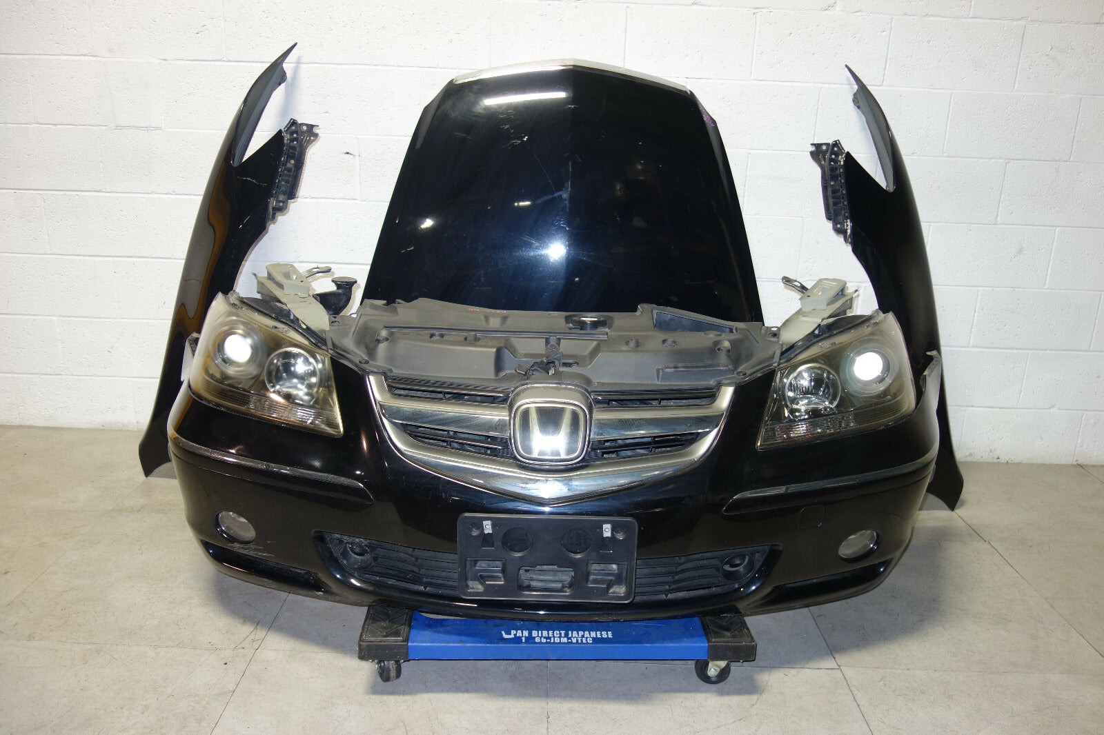 JDM Acura RL Bumper HID Headlights Fenders Hood Rebar Grille Fog Lights 2005-08