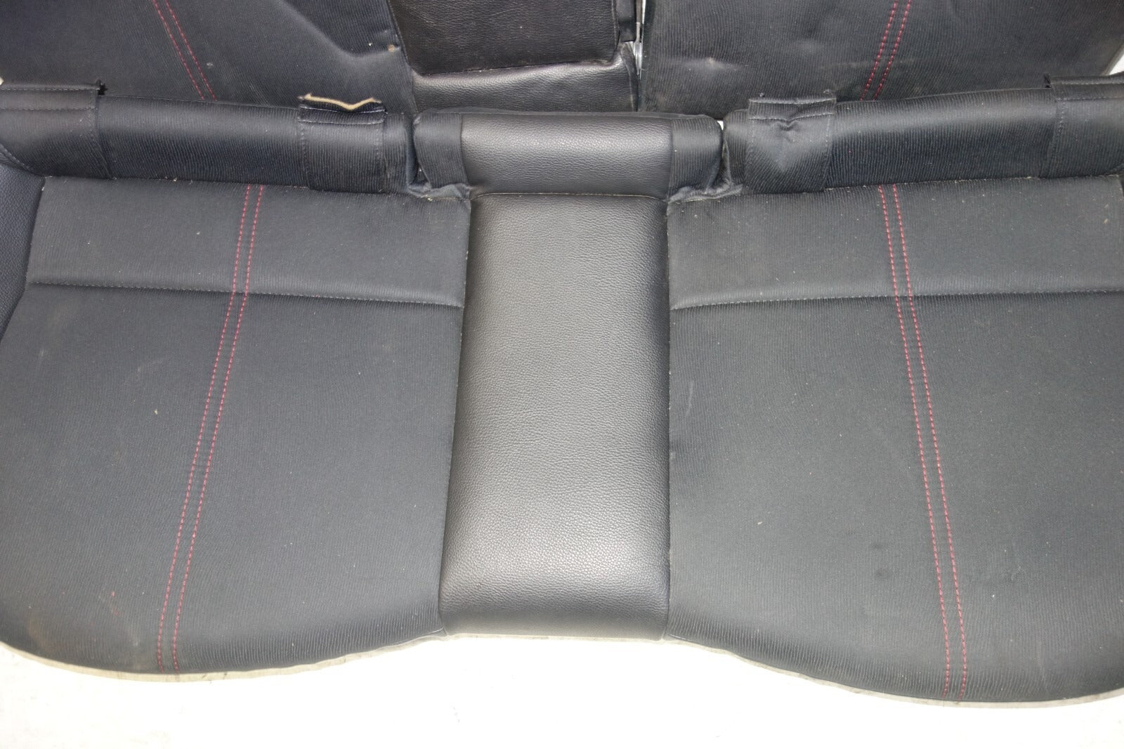 JDM Subaru Impreza WRX STi Rear Seats 2011-2014 Hatchback GRB Red Stitching