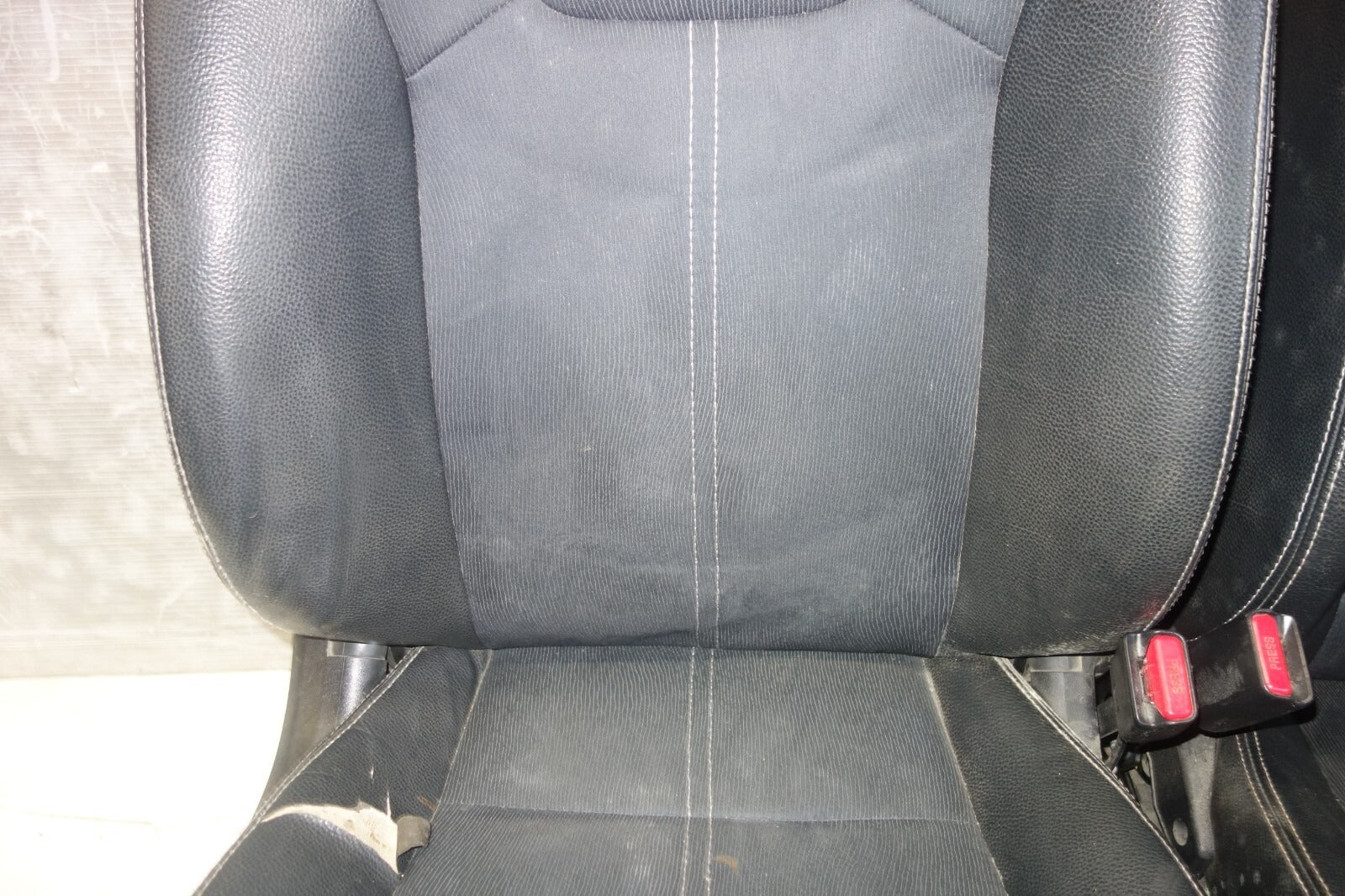 JDM Subaru Impreza WRX STi Front Seats Leather 2008-2014 GRB GRF Left Right #SET 3