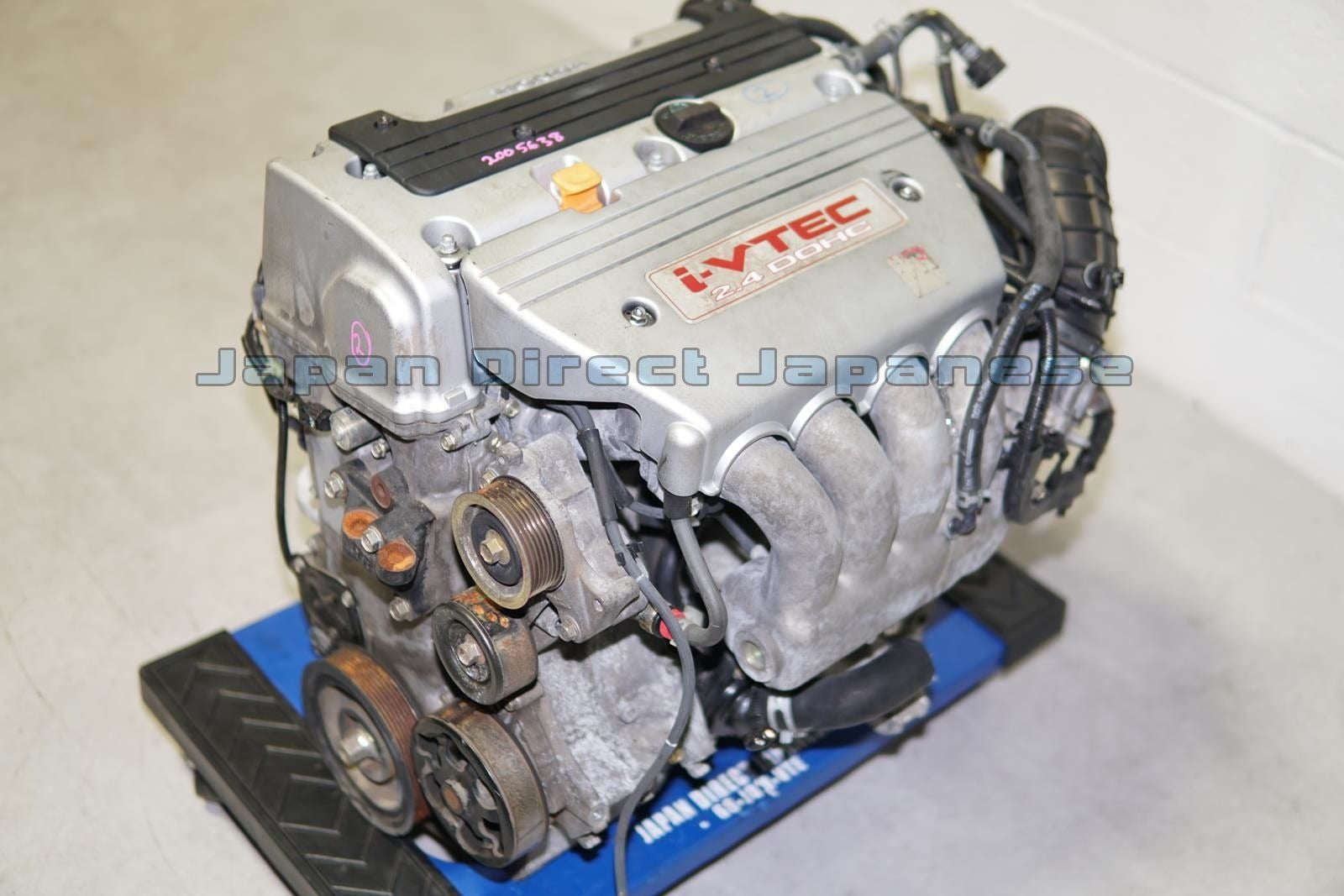 JDM Acura TSX K24A K24A2 2.4L DOHC i-VTEC Engine / Motor ONLY 205hp 3-Lobes Rbb-2 Head True VTEC 2004-2008