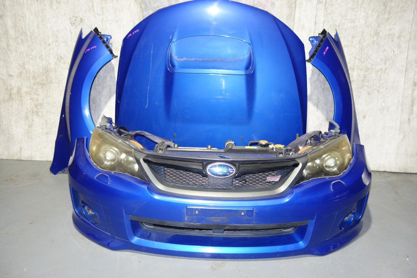 JDM Subaru WRX STi GRB GRF GVF V10 Bumper Headlights Fenders Gril Hood 2008-2014