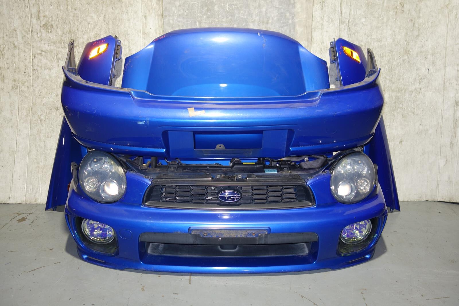 JDM Subaru Impreza WRX STi V7 GGB Bumper Headlights Hood Grille Fenders 2002-03