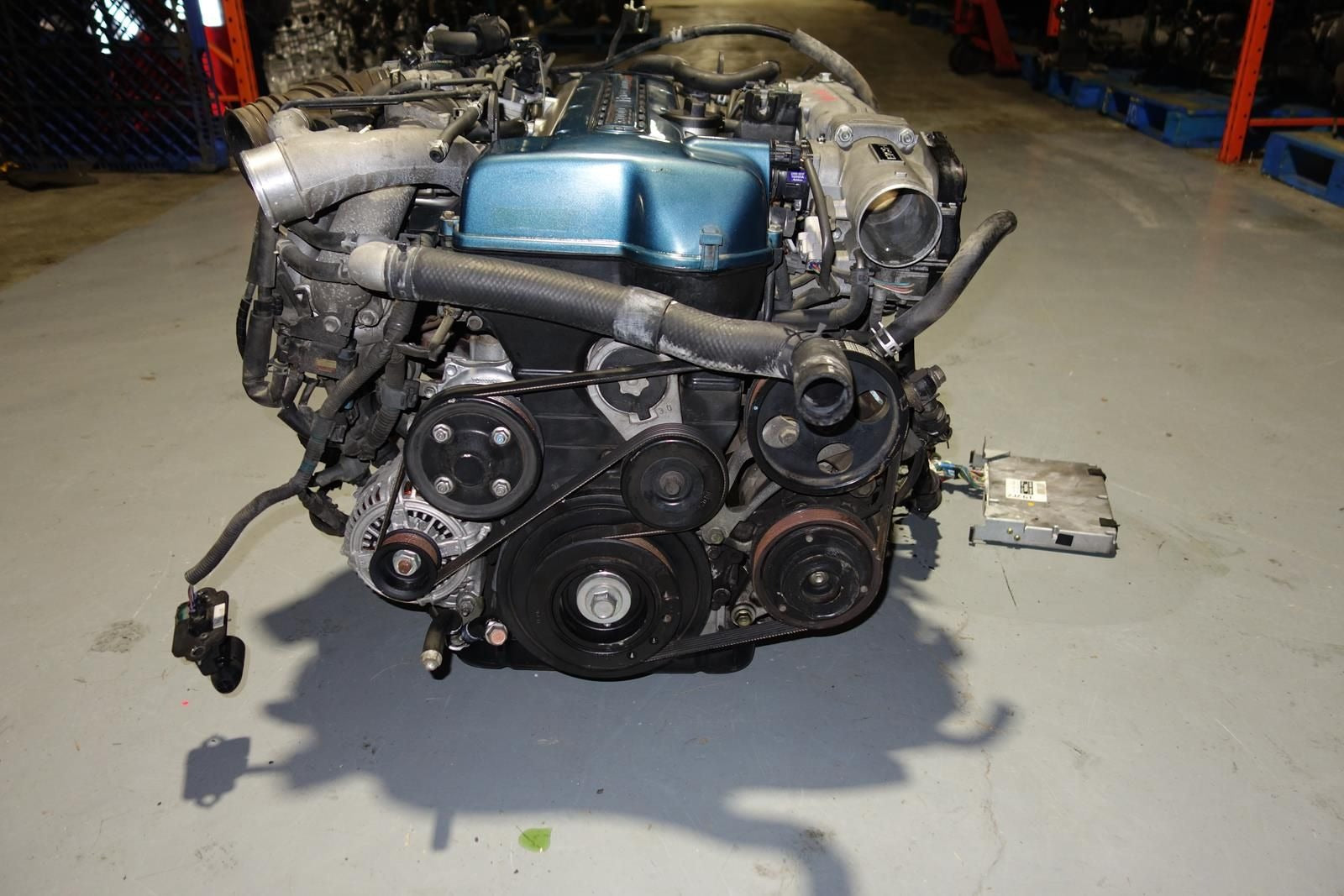 2JZ JDM Toyota Aristo Supra Lexus GS300 IS300 2JZGTE VVTi Twin Turbo Engine Auto Transmission ECU 2JZ-GTE Swap