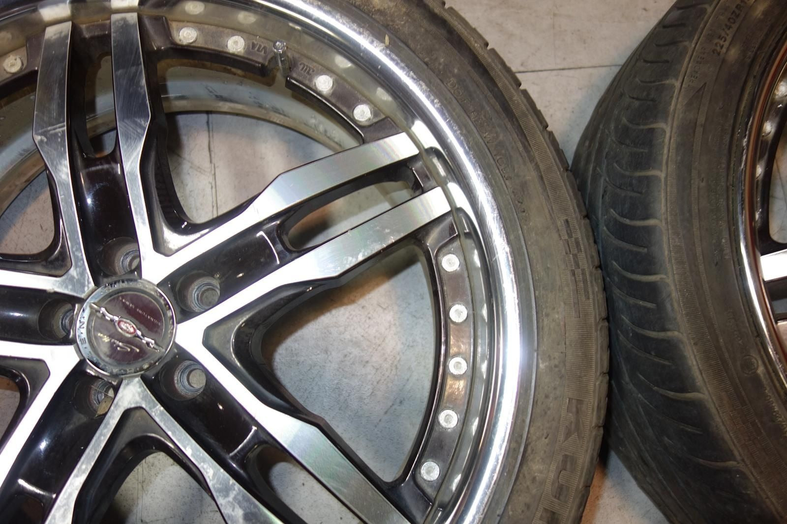 JDM Rims Wheels Tires AME SHALLEN XF-55 WHEELS 5x100 19x8+48