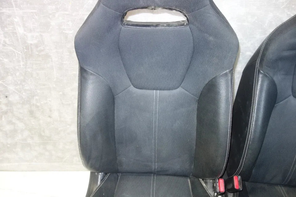 JDM Subaru Impreza WRX STi Front Seats Leather 2008-2014 GRB GRF Left Right #SET 3