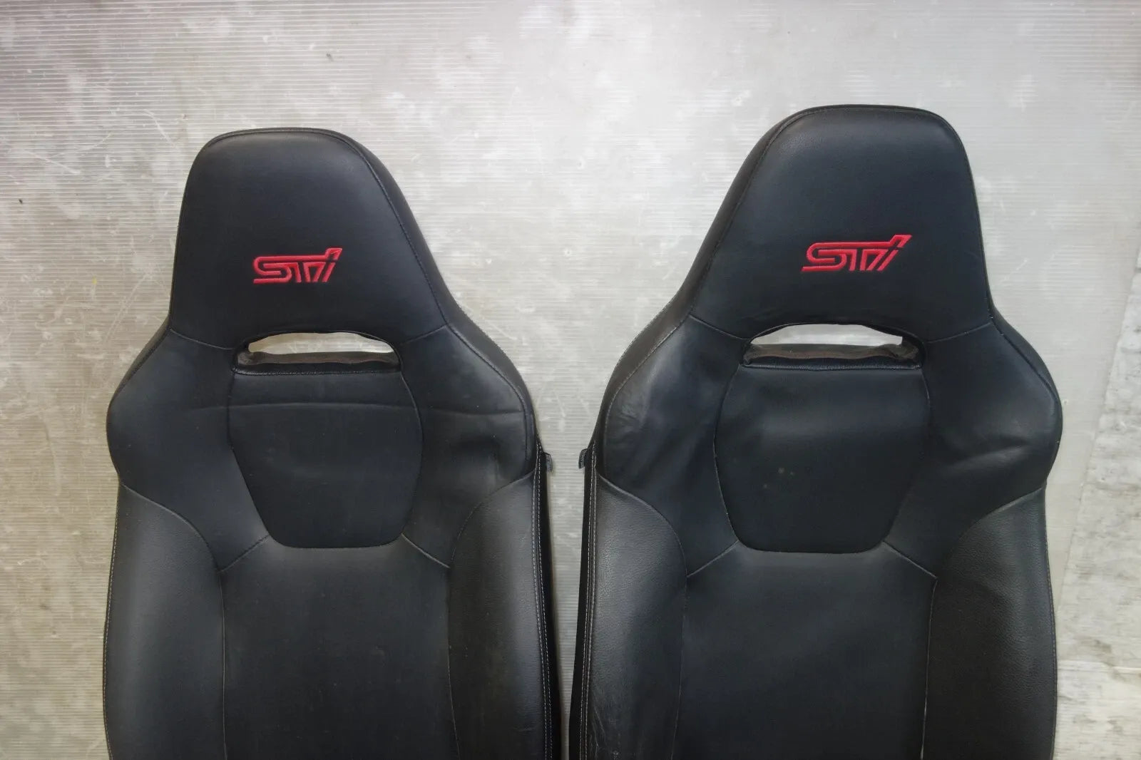 JDM Subaru Impreza WRX STi Front Seats Leather 2008-2014 GRB GRF Left Right