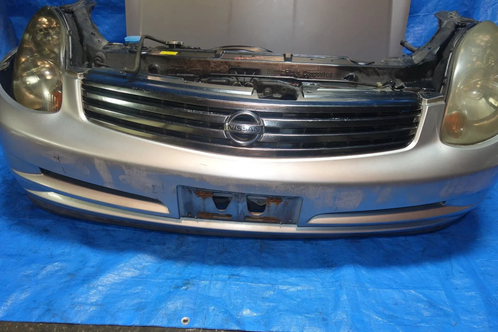 JDM Infiniti G35 Sedan Bumper HID Headlights Hood Grille 2003-2004 Sedan 4-DR