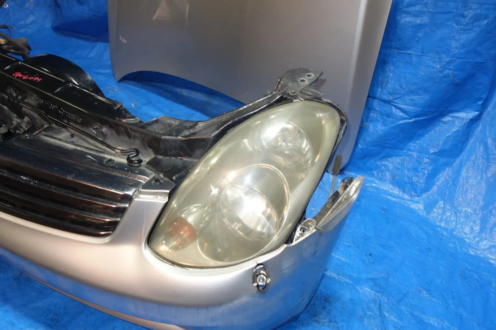 JDM Infiniti G35 Sedan Bumper HID Headlights Hood Grille 2003-2004 Sedan 4-DR