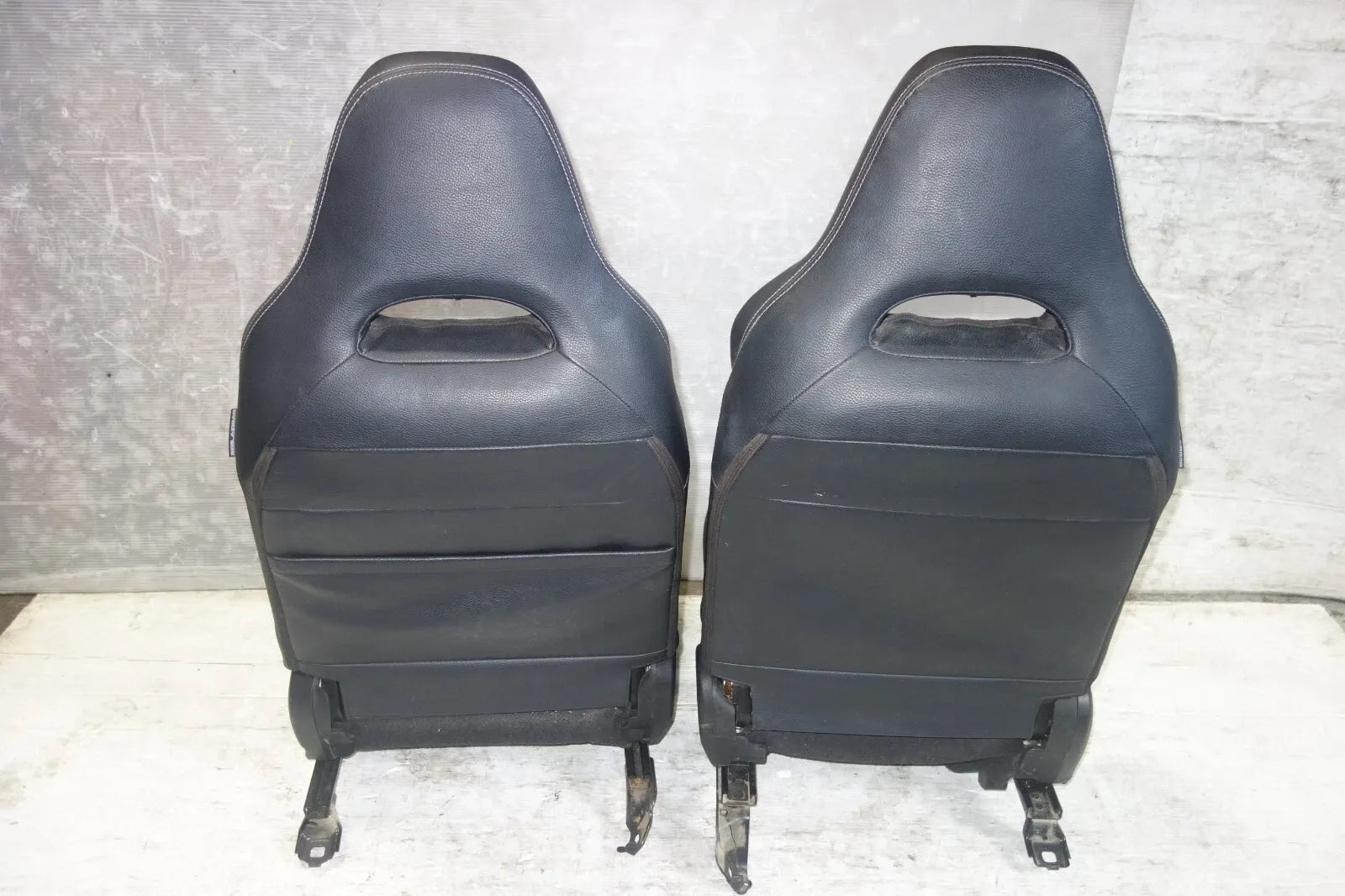 JDM Subaru Impreza WRX STi Front Seats Leather 2008-2014 GRB GRF Left Right #SET 3