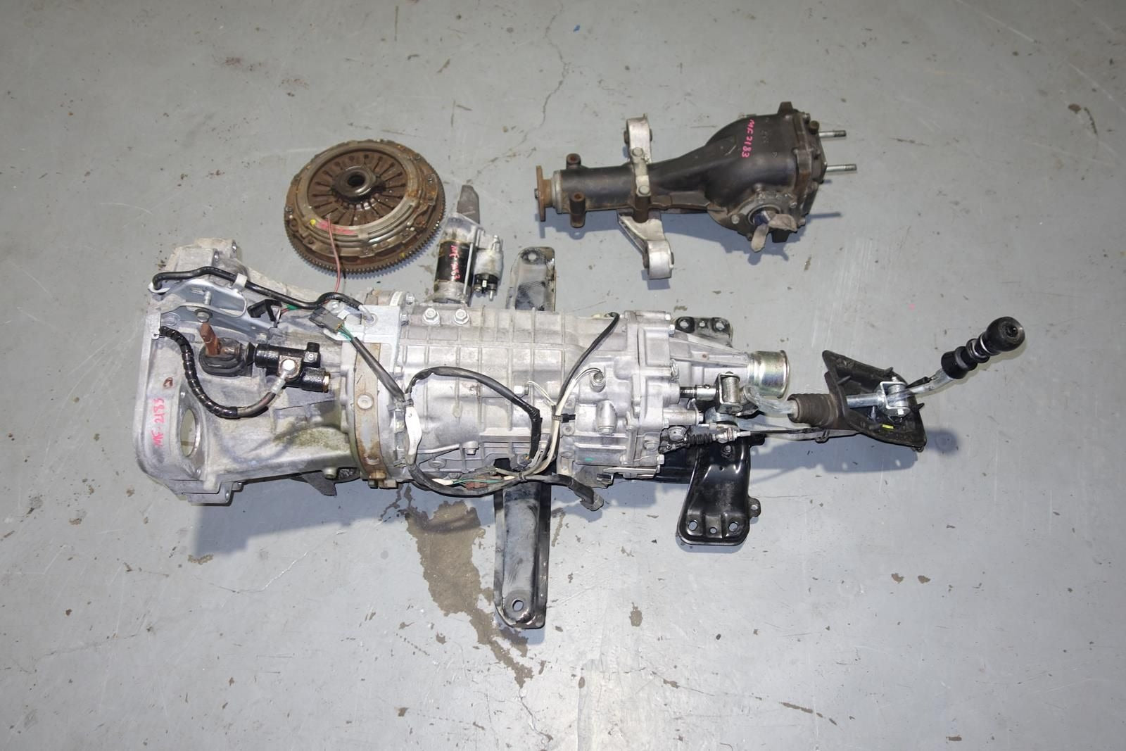 2008-2014 JDM Subaru Impreza WRX STi GRB 6speed DCCD 3.9 Transmission LSD Differential Starter TY856UB1KA Fits: 2008-2021