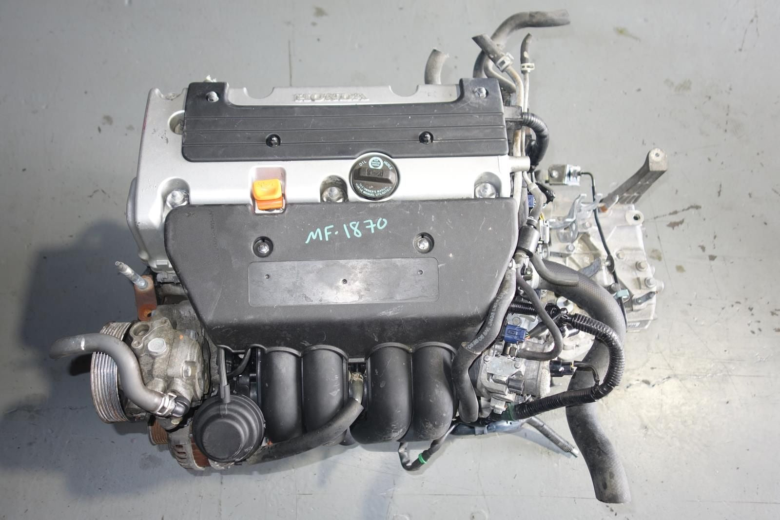 JDM Honda CRV 2.4L DOHC i-Vtec K24A Complete Engine Motor + 4x4 AWD 5speed Manual Transmission 2002-2006 CR-V