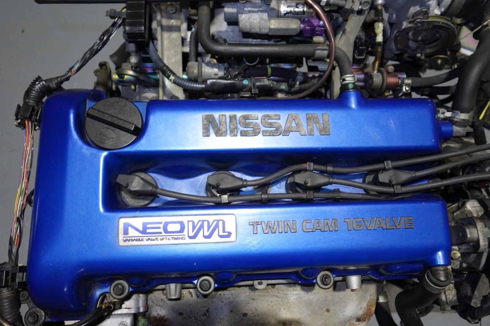 JDM Nissan Pulsar Sentra SR16VE Engine Neo VVL 1.6L VZ-R N1 5speed LSD Tranmission Wire Harness ECU SR16-VE Motor JN15