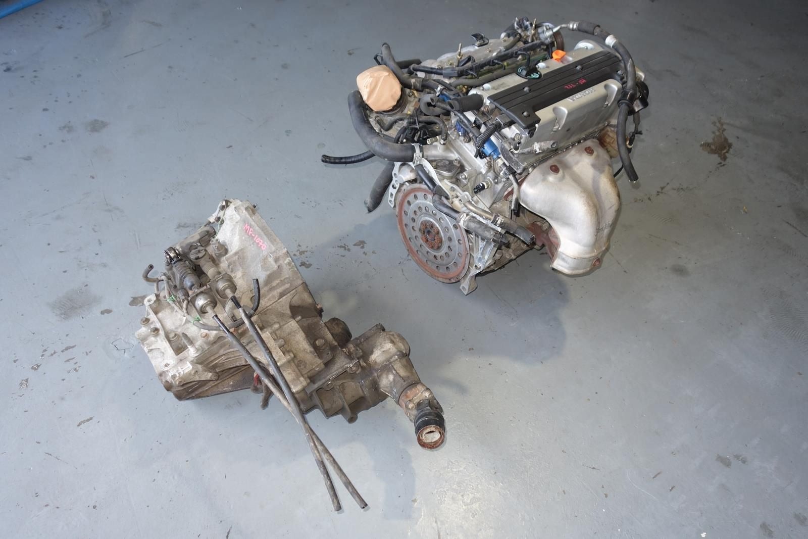 JDM Acura TSX K24A K24A2 2.4L DOHC i-VTEC Engine / Motor + 6speed AWD Transmission Swap 3-Lobes RBB-1 RBB-2 RBB-3 RBB-4 Head True VTEC 2004-2008 Honda