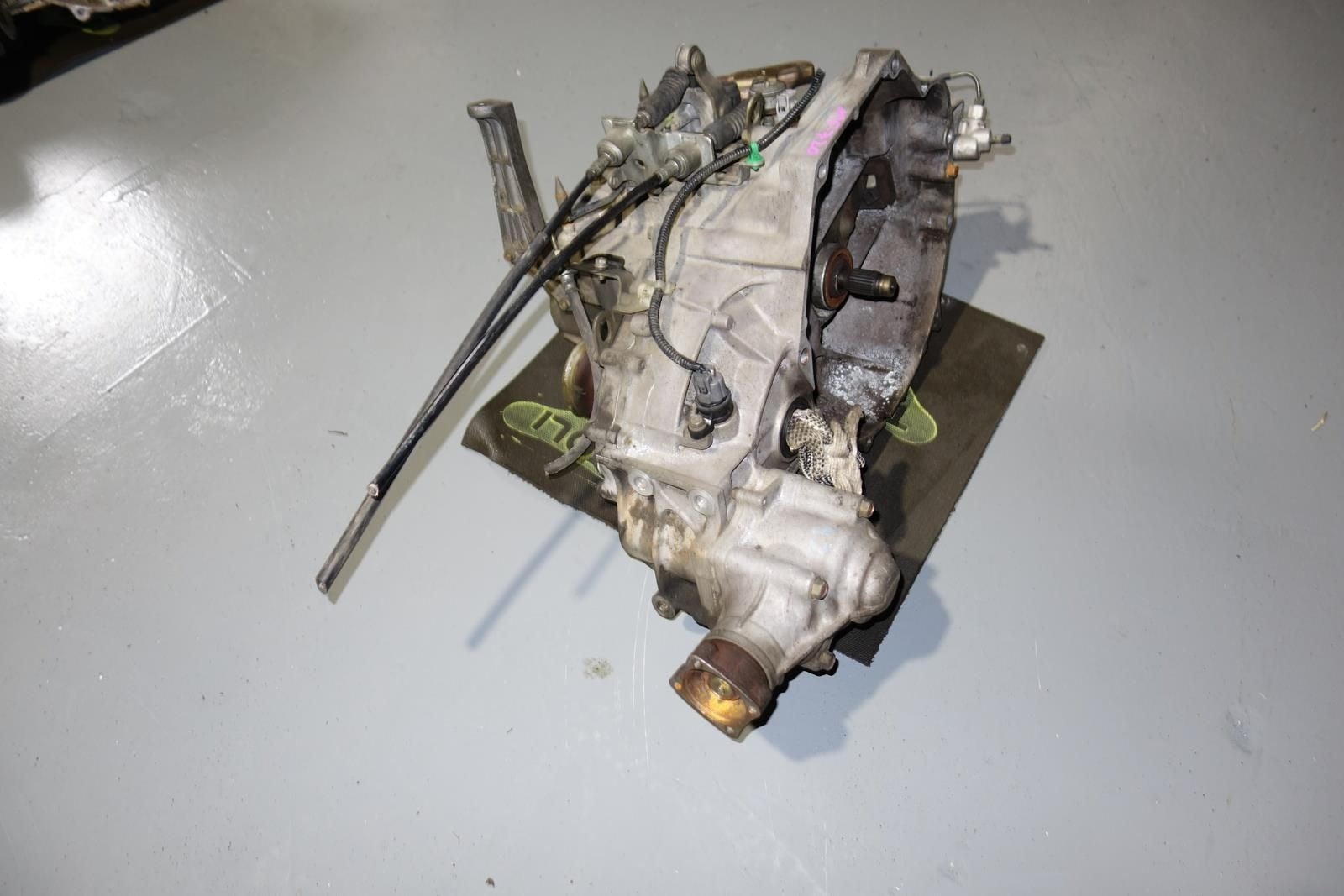 JDM Honda K' Series K24A 2.4L 5speed Manual AWD Transmission + Transfer Case CR-V CRV Acura K24A1 K20A Civic Integra EG6 EK9 DC2 Conversion