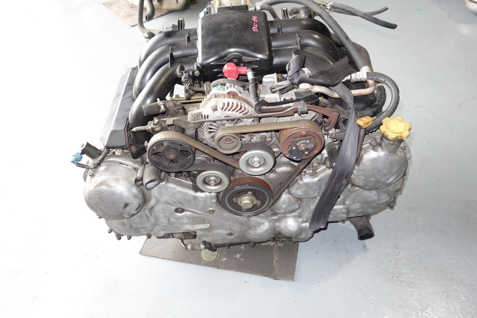 JDM Subaru Legacy EZ30 H6 3.0L Complete Engine Motor ONLY 2003-2009