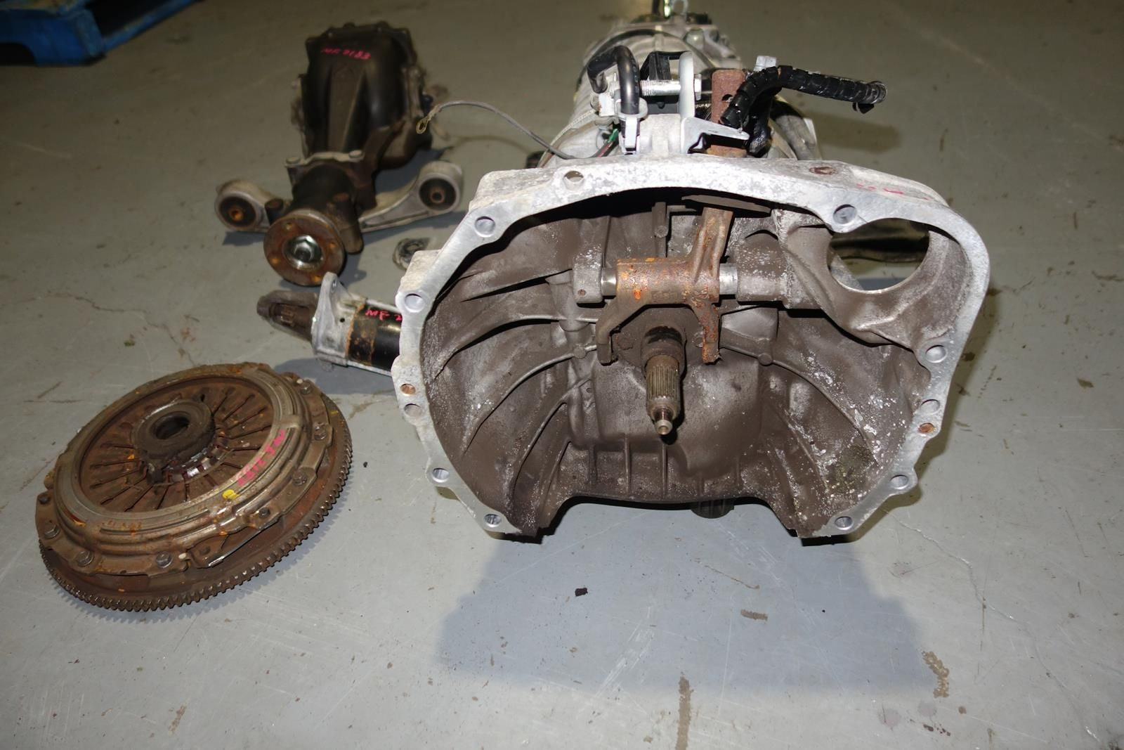 2008-2014 JDM Subaru Impreza WRX STi GRB 6speed DCCD 3.9 Transmission LSD Differential Starter TY856UB1KA Fits: 2008-2021