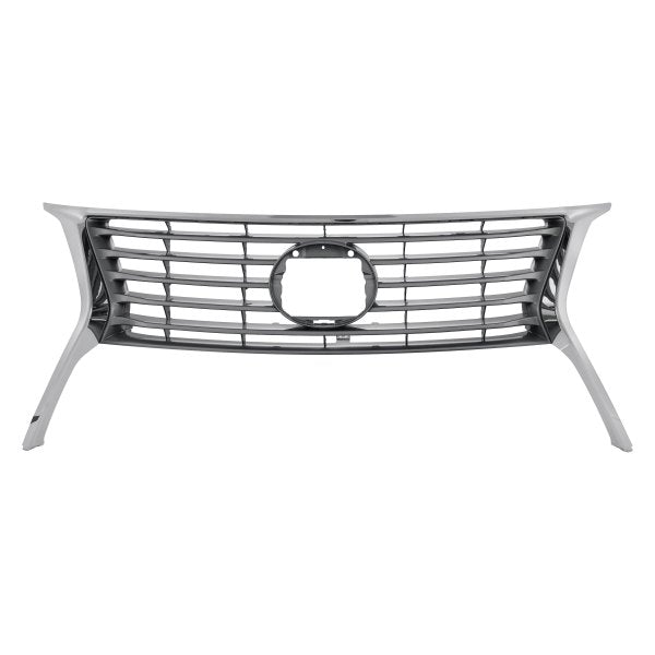 LEXUS RX350 2010-2015 — GRILLE; W/O F-SPORT; CANADA BUILT; SILVER/CHROME MOLDING; RX350 2013-2015