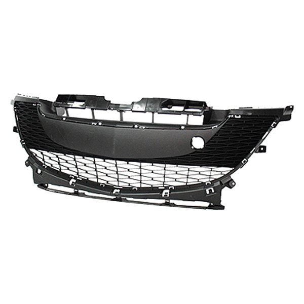 MAZDA MZ 3 2010-2013 — FRONT BUMPER GRILLE MAT-DARK GRAY (2.0L) 2010-11; FIT WITH MA1000223 BUMPER COVER;