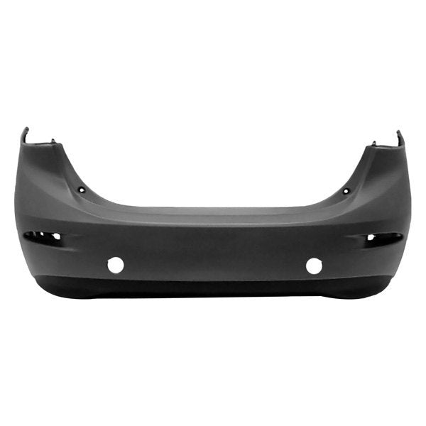 MAZDA MZ 3 2014-2016 — REAR BUMPER PRIMED; LOWER TEXTURED ; W/O SENSOR; MAZDA 3 SEDAN 2014-2018 CAPA