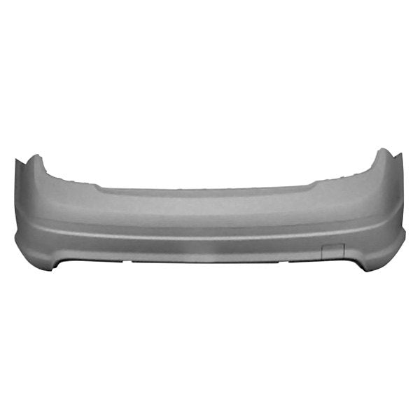 MERCEDES C-CLASS 2008-2011 — REAR BUMPER PRIMED;W/ AMG SPORT PACKAGE; W/O PARKING SENSOR HOLES; C230 2008-2009 & C250 2010-2011 & C300 /C350 / C63 AMG 2008-2011