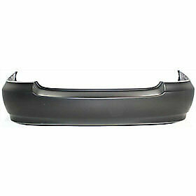 TOYOTA COROLLA 2003-2008 — REAR BUMPER PRIMED; W/O SPOILER HOLE; SEDAN 2003-2008 (EXCEPT S MODELS )
