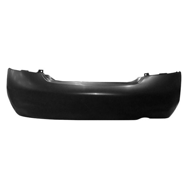 NISSAN VERSA SEDAN 2012-2014 — REAR BUMPER PRIMED; W/O PARKING SENSOR HOLES; VERSA SEDAN 2012-2014