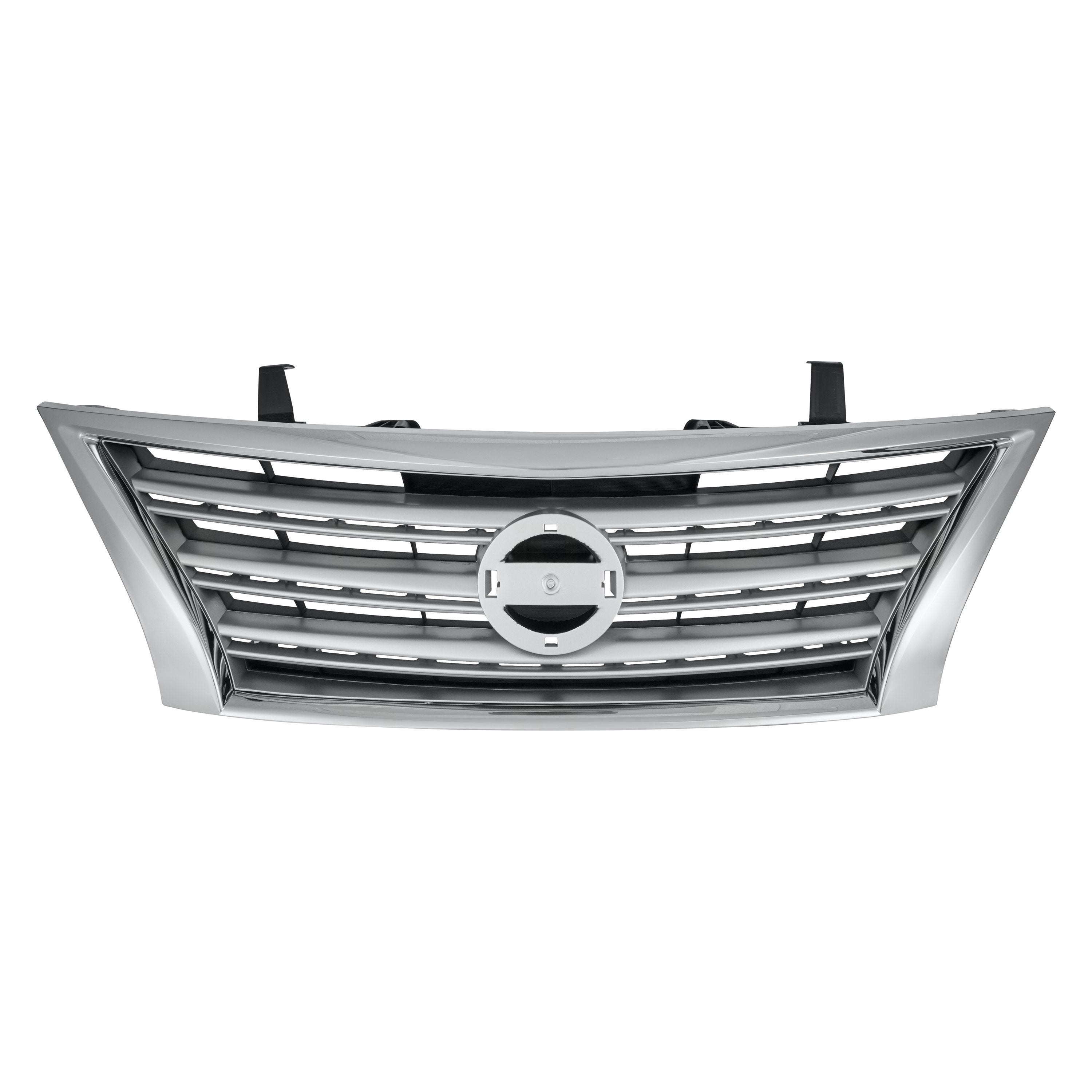 NISSAN SENTRA 2013-2015 — GRILLE; CHROME/SILVER ; SENTRA 2013-2015 ( EXCEPT SR )