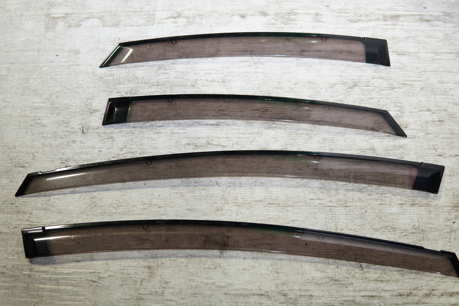 JDM Toyota Prius Window Visors RainGuards Left & Right 2010-2015 ZVW30 Japan