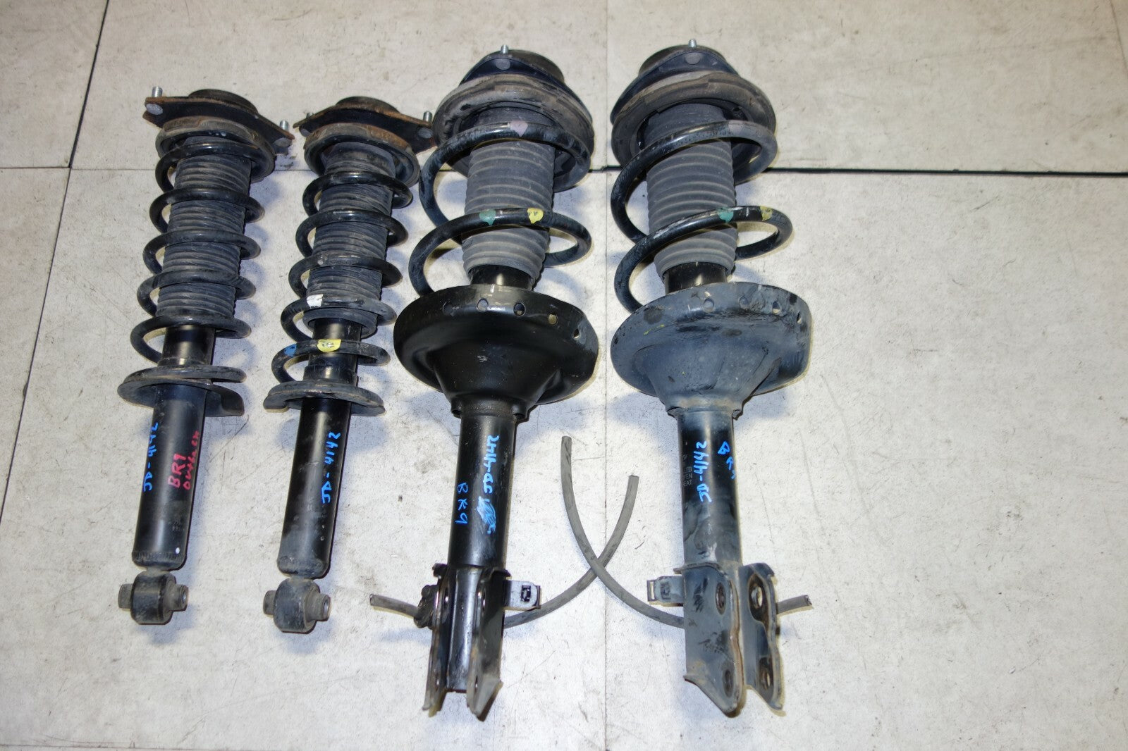 JDM Subaru Legacy Outback Front / Rear Shocks Struts Springs BR9 OEM 2010-2014