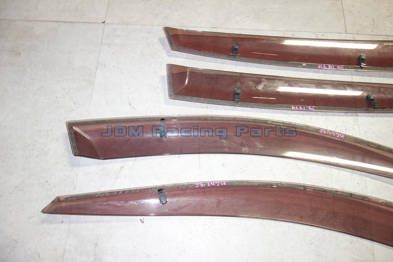 JDM Subaru Impreza Window Visor Rain Guard Set Hatchback Genuine 2008-2014