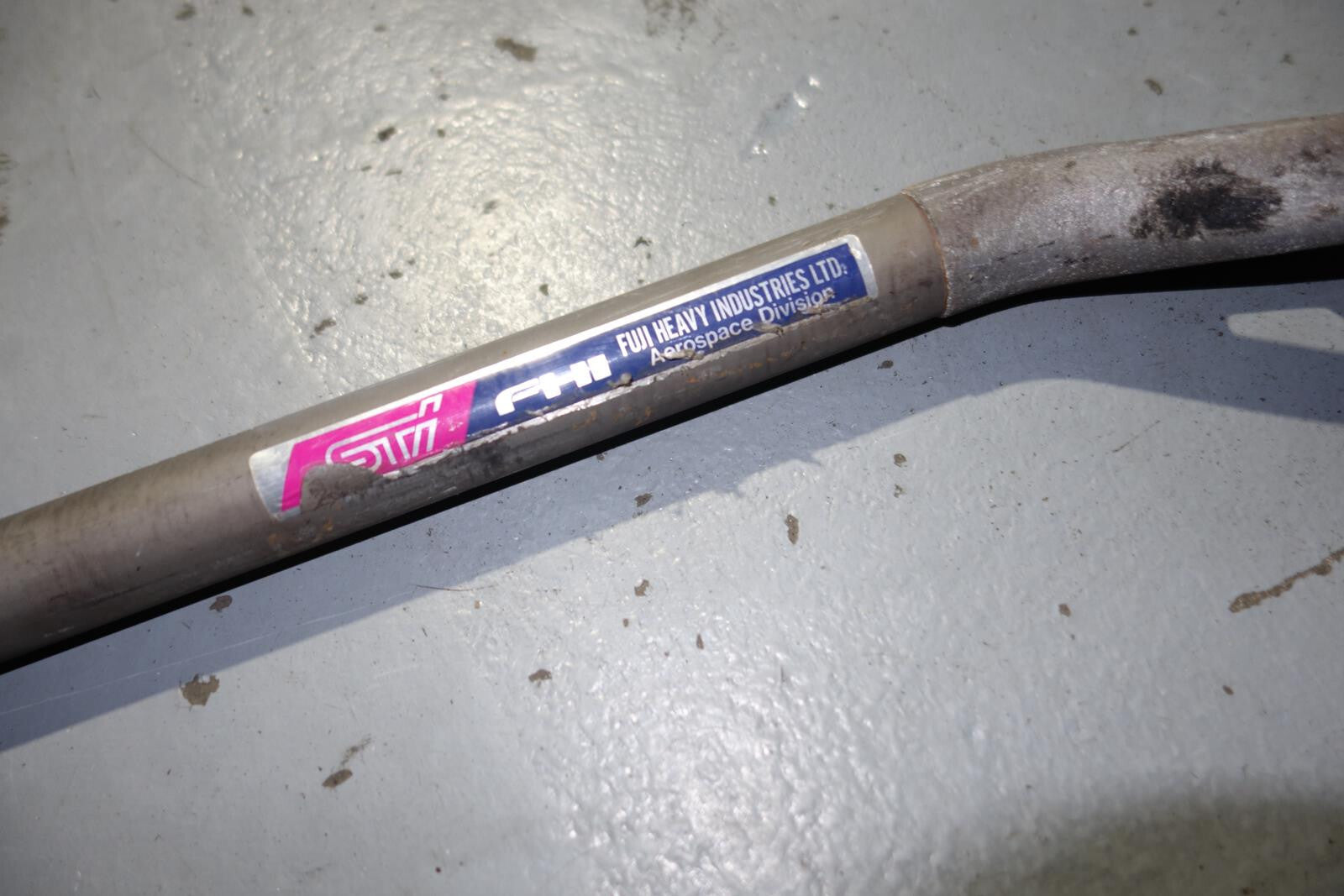 JDM SUBARU IMPREZA GDB WRX STi TITANIUM FRONT STRUT TOWER BAR BRACE 2002-2007