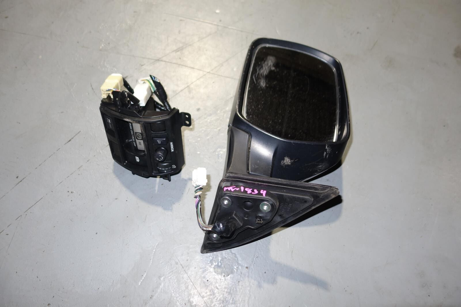 JDM Subaru Legacy Power Folding Door Mirror Light Switch BRM BR9 2010-2014 Left